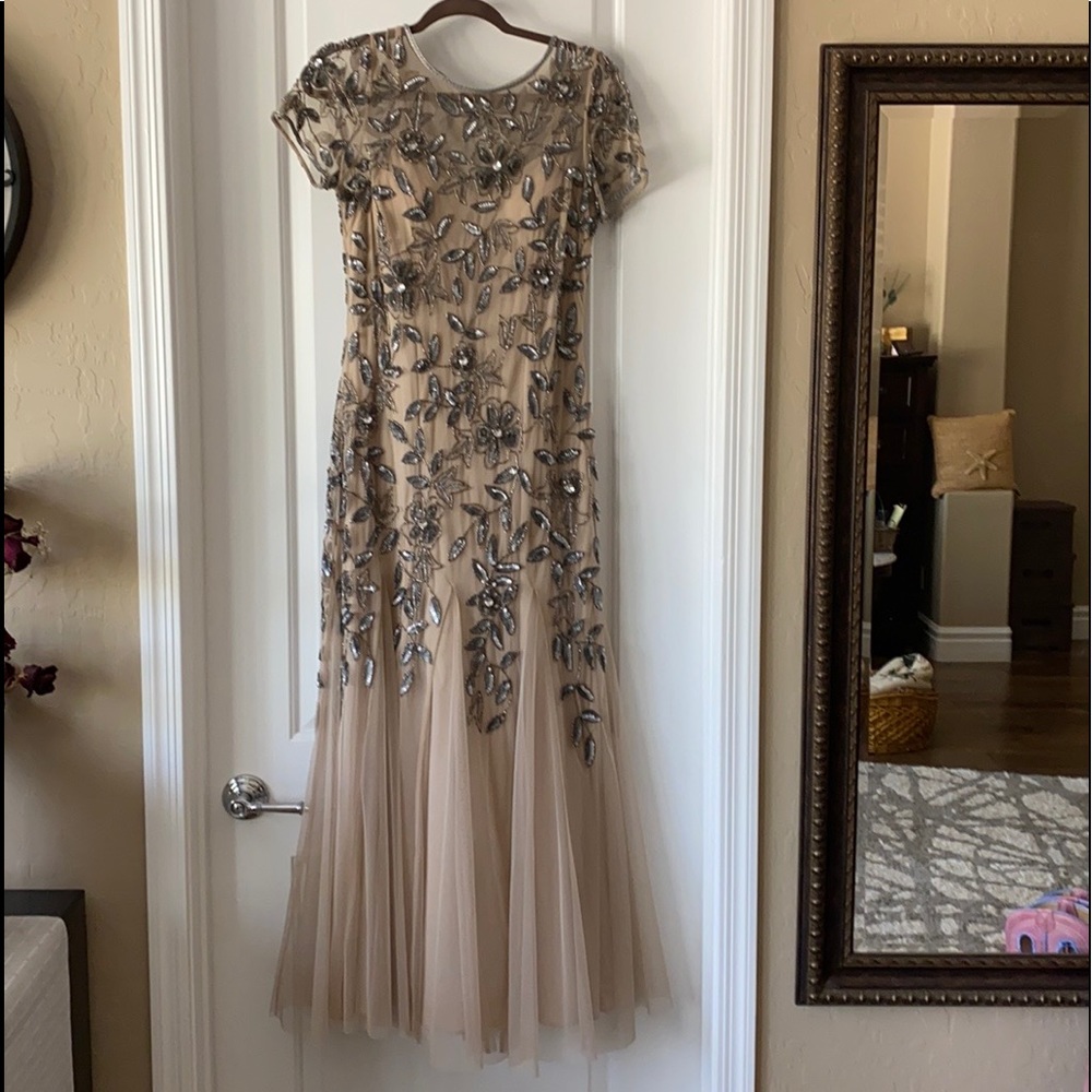 Adrianna Papell Sequin dress.